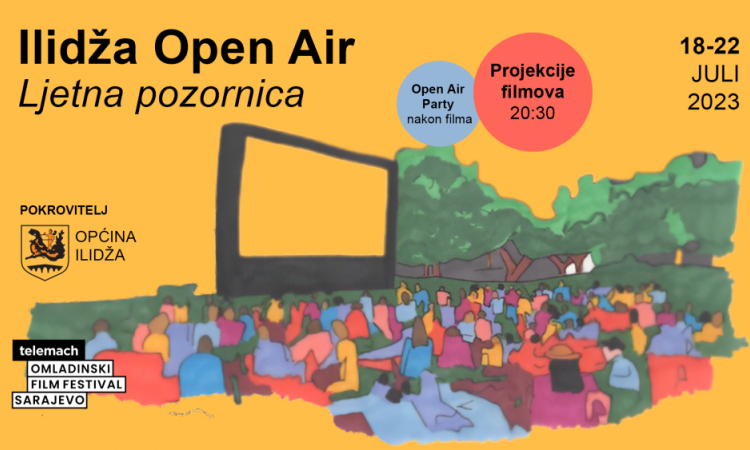 The summer stage and five films under the stars, Ilidža Open Air, are coming